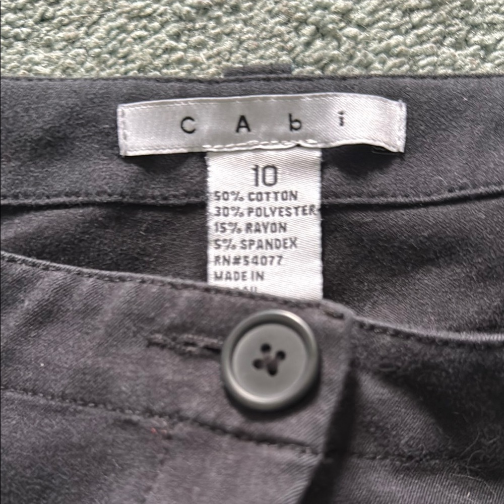 CAbi Women's Ankle Pants - Black